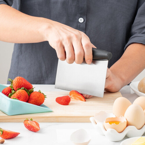 Kitchen Cleaver Multi-Purpose High-Carbon Steel 1 Piece 2