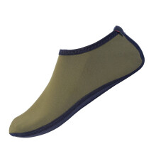 Kids Toddler Water Shoes Barefoot Quick-Dry Aqua Socks for Boys Girls Baby with Non-Slip Rubber Sole Olive Green 4-5 Years