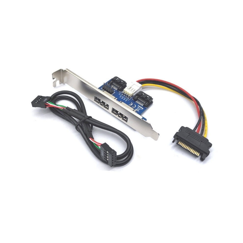 Sata To Power Over Esata Adapter Card For Enhanced Data Transfer And Power Supply 9152228545588