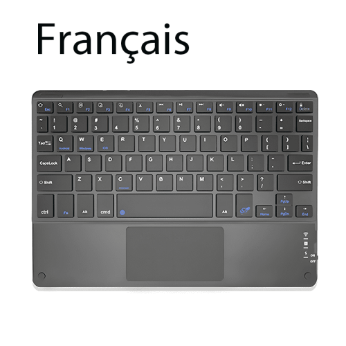 Wireless Bluetooth Keyboard with Trackpad for iPad,