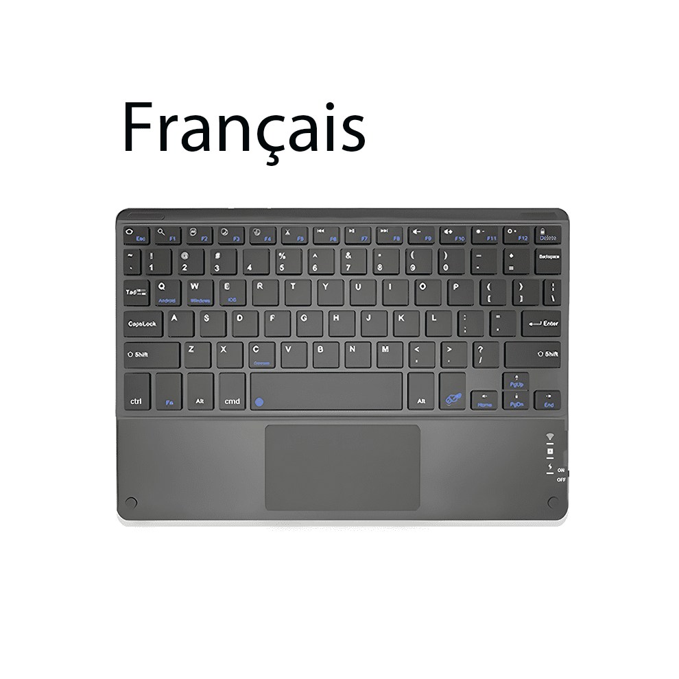 Trackpad Bluetooth Keyboard With Mouse For Ios Android Windows Wireless Keyboard For Tablet Phone Accessories For Compatible With Ipad Keyboard 9418476711701