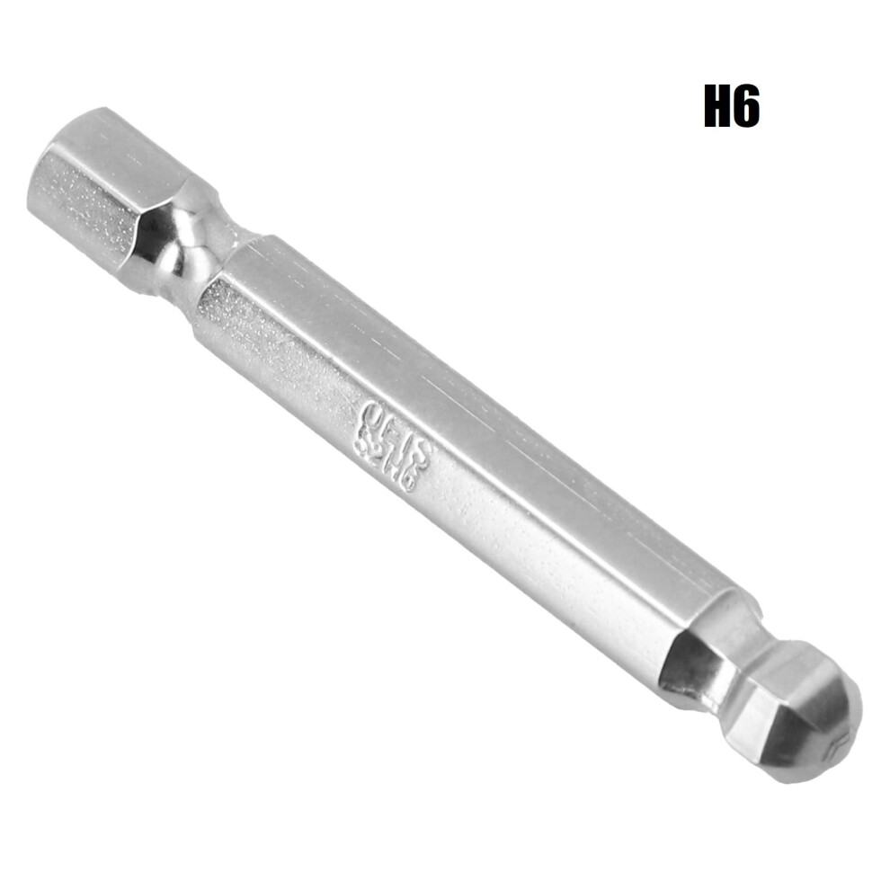 Hex Screwdriver Bit Magnetic Ball End 50Mm H1.5-H6.0 9087558890513
