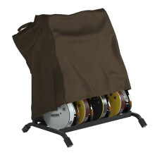 Aerated Design of the Guitar Stand Cover Promotes Healthy Storage Environment Coffee color