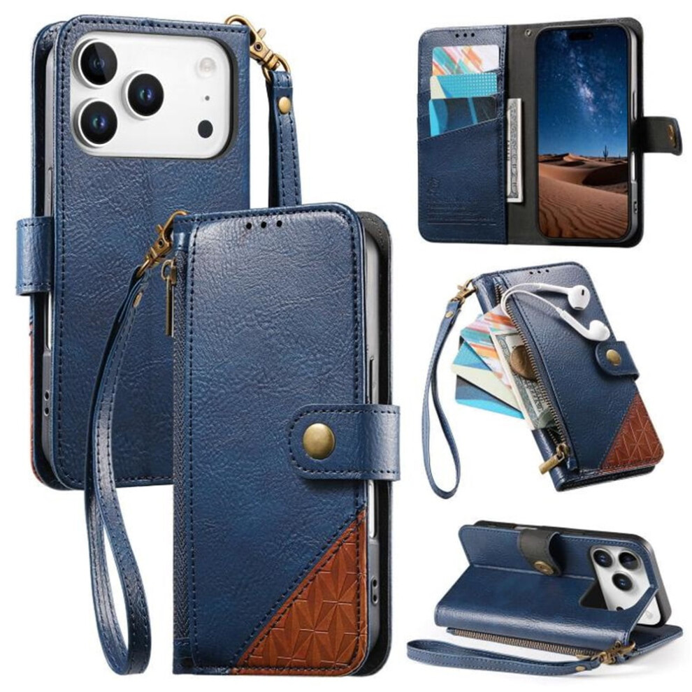 Iphone 17 Pro Max Wallet Pu Leather Magnetic Flip Case 9152228953109