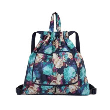 Water-Resistant Drawstring Backpack – Foldable, Durable Travel & School Bag, Compatible with Everyday Use