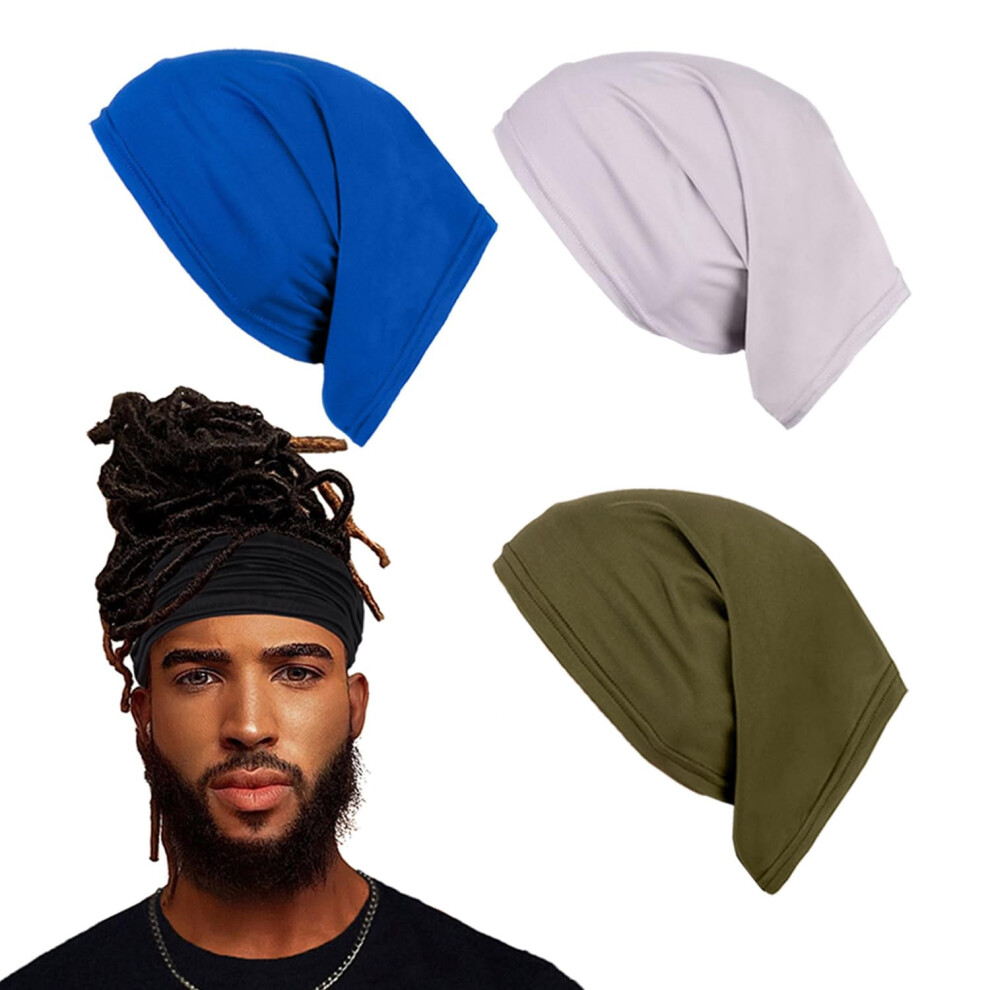 Spandex Dreadlock Cap Unisex 4 Pieces