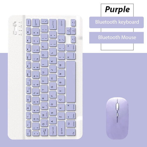 Bluetooth Wireless Keyboard Universal Mobile Phone Tablet Keyboard And Mouse Mini Bluetooth Keyboard compatible with Ipad Keyboard Accessories