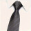 3pcs Classic Men's Polyester Tie Set with Jacquard Pattern in Red + Blue + Black Striped Solid Business Ties 4