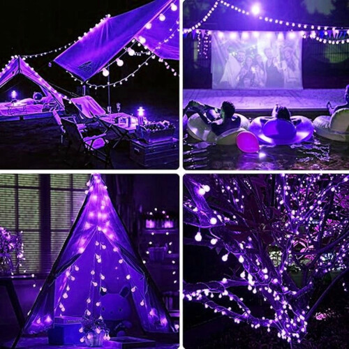 LED Φωτάκια σε σχήμα σφαίρας, Φωτάκια νεράιδας, Χριστουγεννιάτικα φώτα με μπαταρία 1