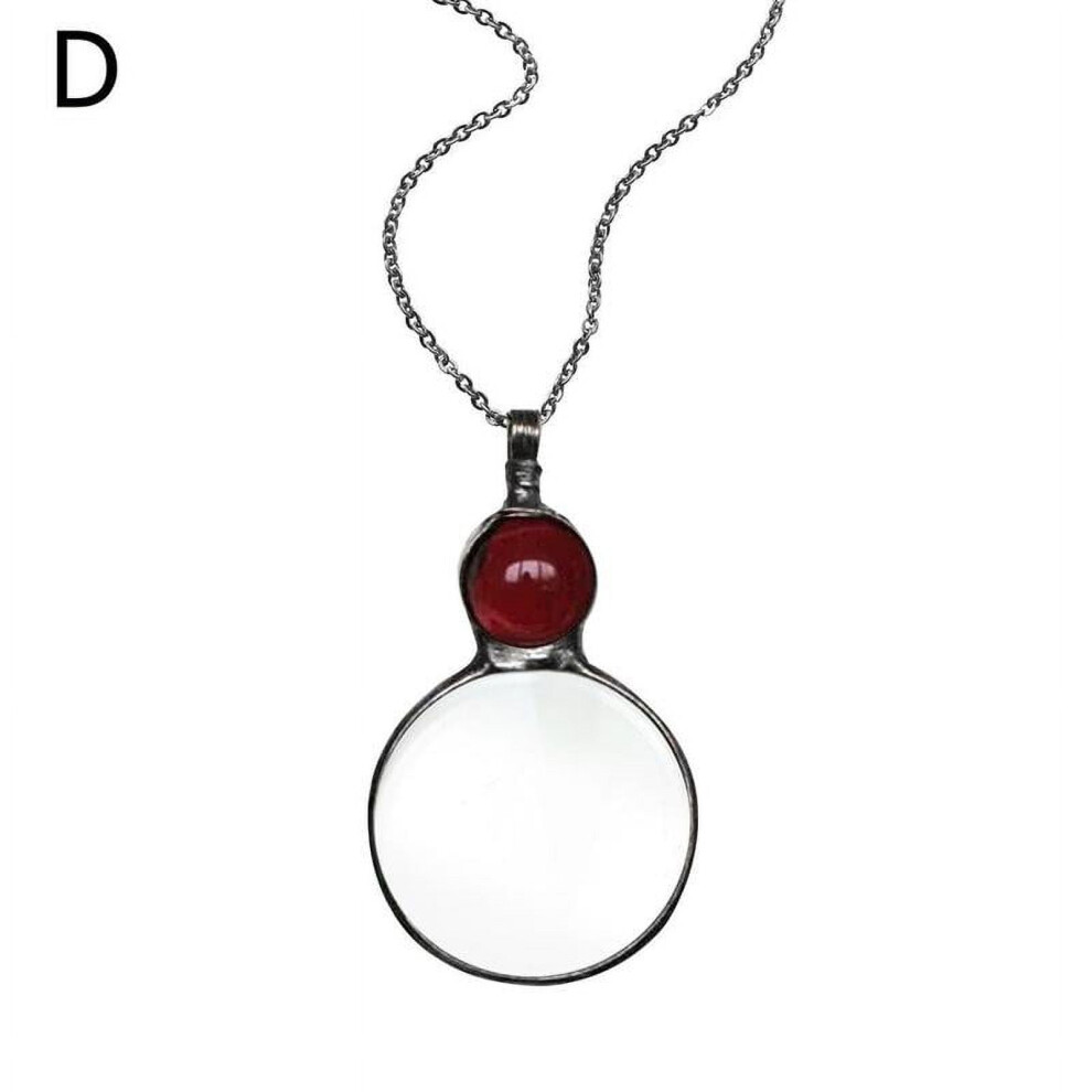 Hanging Magnifier 5X Portable Monocle Lens