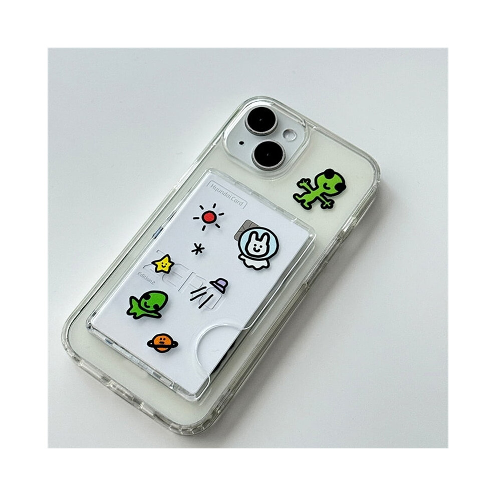 Alien Rabbit Wallet Phone Case For Iphone 15Â11 Pro Max 968604587801