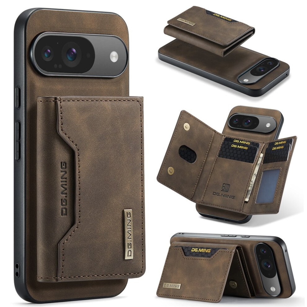 Dg.ming Wallet Case For Google Pixel 9 And 9 Pro 2-In-1 9329345671722