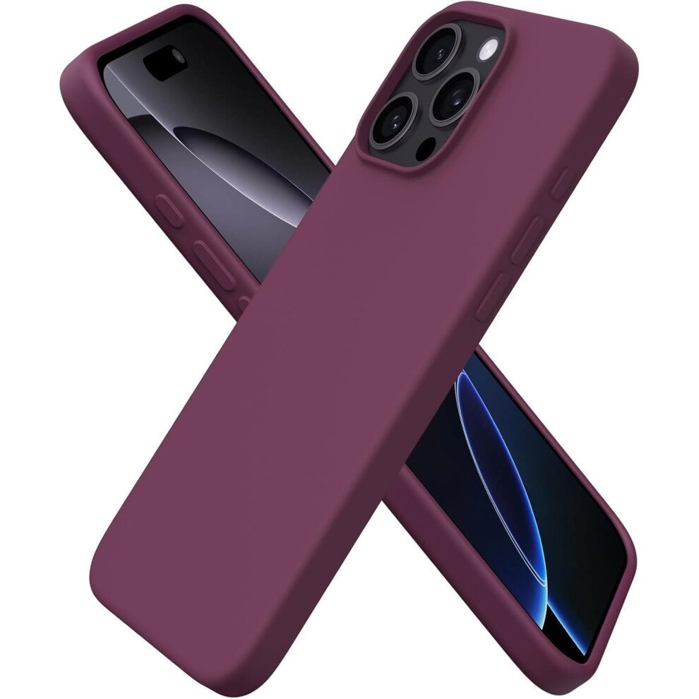 Iphone 16 Case Slim Liquid Silicone 3-Layer Shockproof 9130661426541