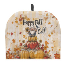 Happy Fall Tea Cozies for Teapot – Insulating Cover with Hanging Ring, 12.9 x 10.4 in, Easy Storage & Decorative