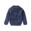 Knit Sweater Solid Navy Crewneck Long Sleeve for 7-8 Years 1