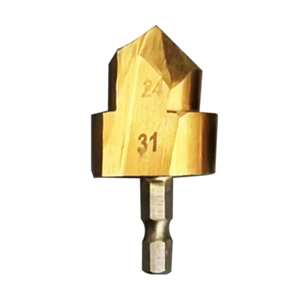 Metal Countersink Bit, Steel Countersink Conduit Reamer, Pipe Reamer Tool, Quick Change Bit, Pvc Fitting Saver, Reamer Bit For Ppr Water Pipe Repair 9152228548749