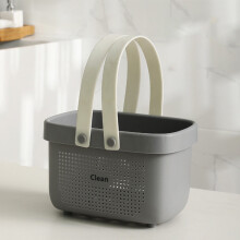TOPLIU Bamboo Shower Caddy – Portable, Waterproof, Minimalist Bathroom Organizer for Home & Travel