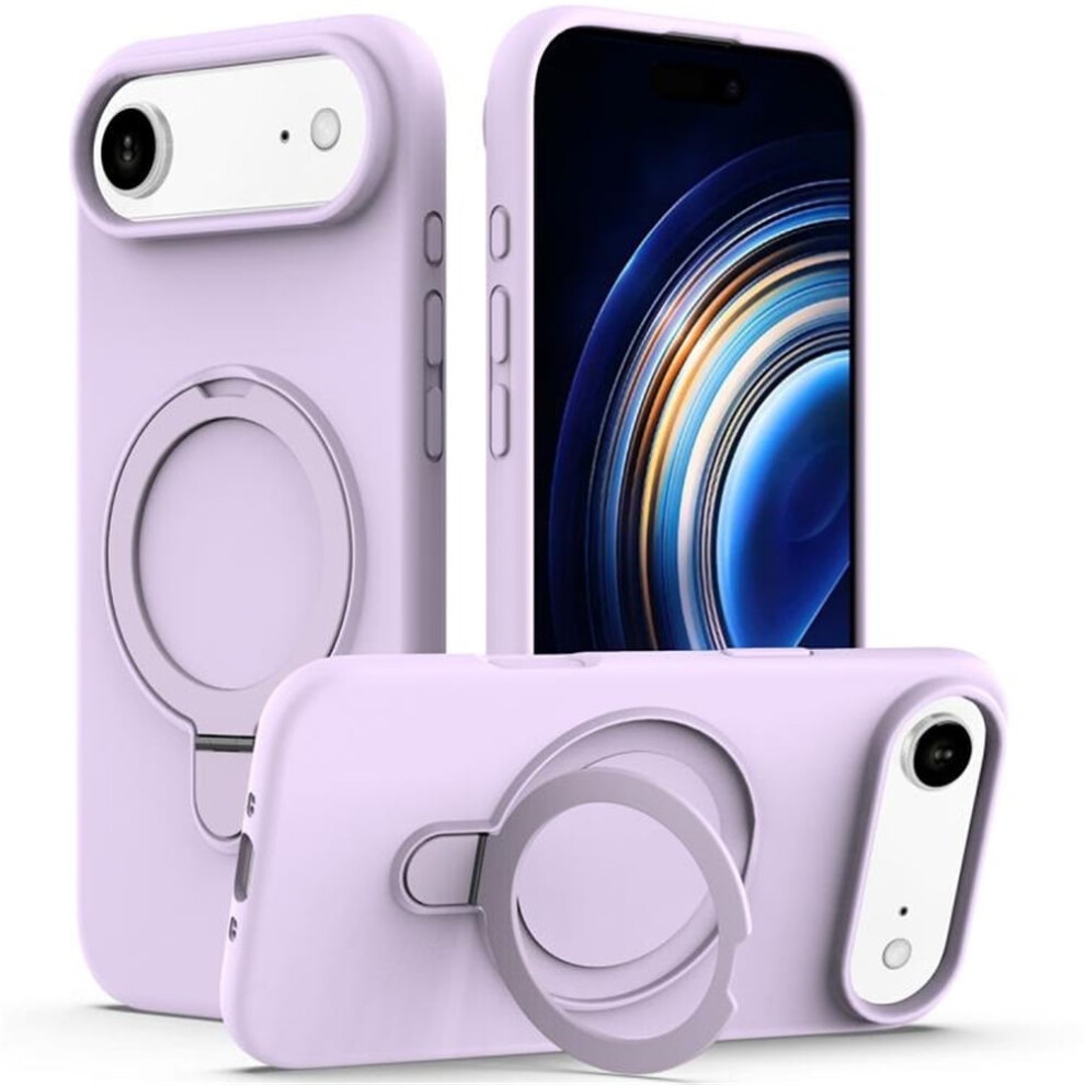 Iphone Air Magnetic Liquid Silicone Case Lilac Purple 9130661429207