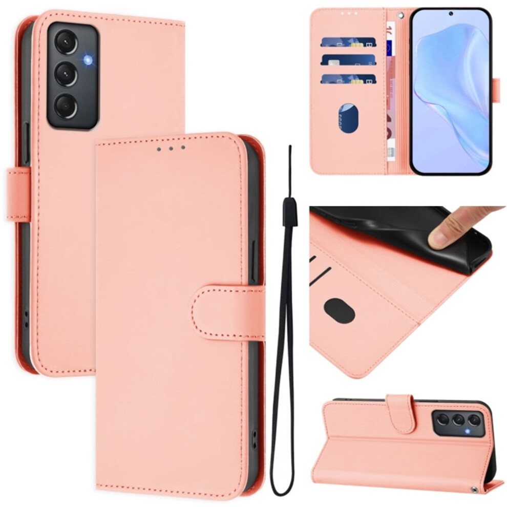 Samsung Galaxy A24 4G Wallet Case Pu Leather Pink 9329345672705