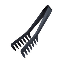 Spaghettitang, roestvrijstalen kooktang, noedel-, pasta- en broodklem, ergonomische keukentang voor het serveren van voedsel, duurzaam, roestvrij,