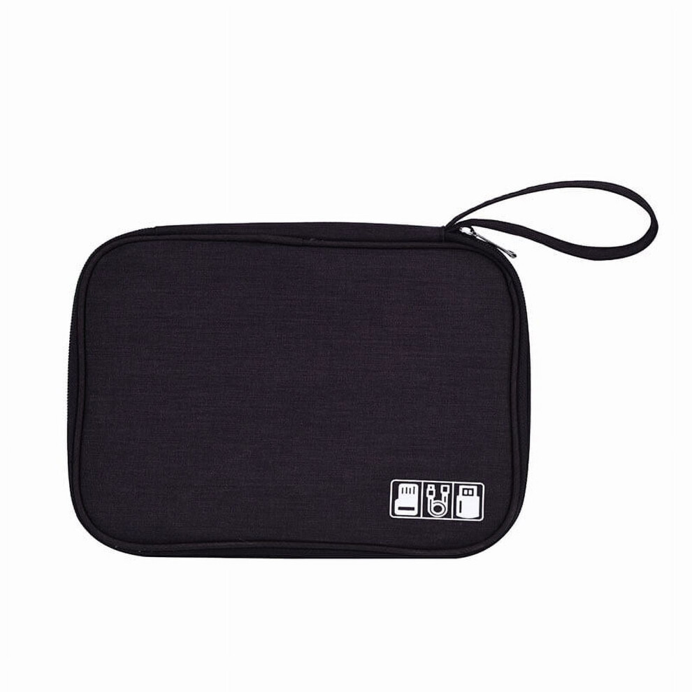 Electronic Organizer Portable Cord Organizer Carrying Case For Cord, Earbuds, Charger, Sd Card, Tech Gifts Travel Waterproof Electronic Storage Bag 9165521656189