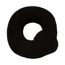 Coussins décoratifs à initiales noires AZ – Doux et moelleux, pour salon, canapé, lit, voiture (compatibles avec la décoration intérieure)