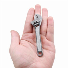 Mini Wrench Tool Keychain,Tiny Spanner Nut Wrench Tool,Spanner Keyring Pendant,Keychain Creative Mini Adjustable Wrench Key Chain
