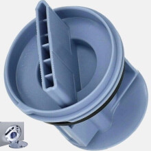 Filtre à peluches, couvercle de tamis de pompe pour lave-linge Bosch Siemens 00647920 647920