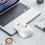Mouse wireless T02Display cu dezactivare a sunetului pentru ecran, Bluetooth cu mod dual, clic silențios, Windows/Mac/IOS/Android 2