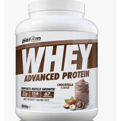 PER4M Advanced Whey Protein Powder 2kg Chocotella