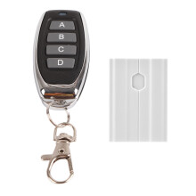Security Alarm Cloning Key Remote Control, Replacement Garage Door Electric Gate Opener with High Receiving Sensitivity, Universal Wireless Remote
