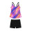 Γυναικείο μαγιό Tankini Plus Size, δύο τεμαχίων, με αέρινο τοπ και 6
