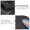 2Pcs Mobile Hard Disk Bags EVA Hard Case for Electronics Waterproof Use 4