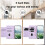Leather Flip Wallet Case for iPhone 13 Pro Max Purple Tulip 4