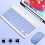 Bluetooth Wireless Keyboard Universal Mobile Phone Tablet Keyboard And Mouse Mini Bluetooth Keyboard compatible with Ipad Keyboard Accessories 2