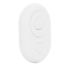 Wireless Bluetooth 4.0 Remote Shutter for Camera & Videos White