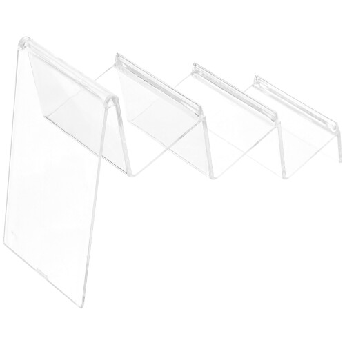 5Pcs Compact Transparent Acrylic Purse Organizer and Display Rack 2
