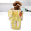 Pantalon réutilisable pour chien S motif ananas polyester 11