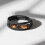 Tiger Eye sort læderarmbånd til mænd 4