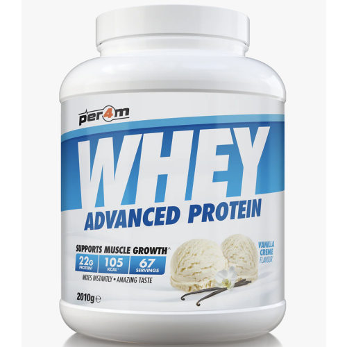 PER4M Advanced Whey Protein Powder 2kg vanilla creme