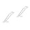2Pcs Lightweight Stainless Steel Flashlight Belt Clips Portable Clips 5