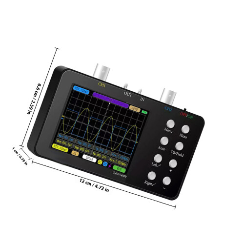 5Pcs Portable Handheld with Clear Display Black Tester 1