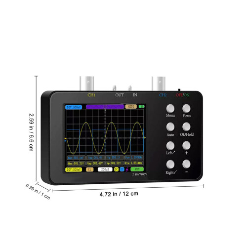 5Pcs Portable Handheld with Clear Display Black Tester 2