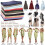 Lenço feminino liso de verão, grande, longo, leve, em linho, para praia, 77 x 37 polegadas. 4