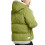 Veste unisexe ample à capuche rembourrée en coton, vert clair, taille M 3