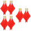3Sets Chinese Bamboe Allegro Clapper, Percussie Instrument Kids 8