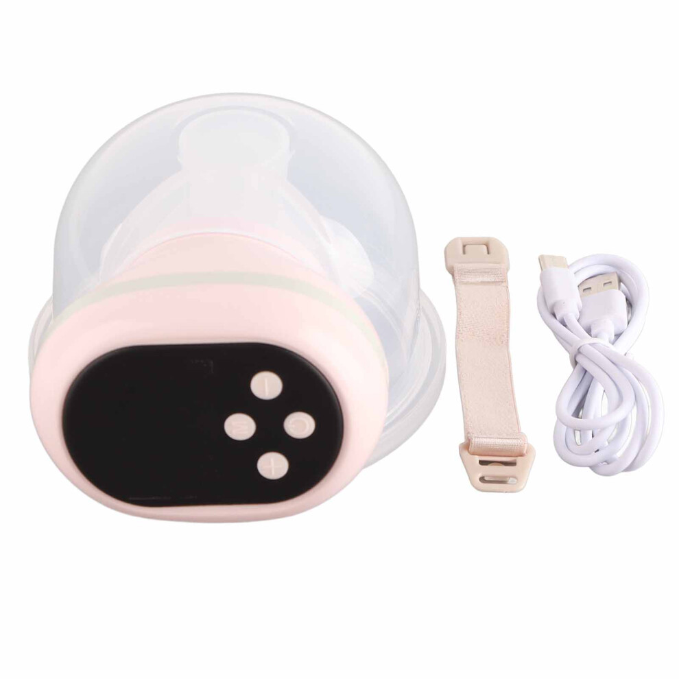 Smart Display Breast Pump Adjustable Suction Levels Ultra Quiet Wearable Wireless Hands Free With Comfortable Sealed Flange Anti Backflow Food Grade