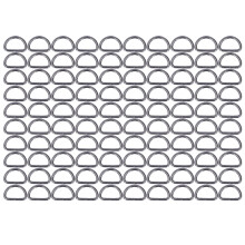 Sewing Accessories Metal D Ring Heavy Duty Durable For Diy Craft Supplies Adjustable Strap Reinforcement Secure Closure For Backpacks And Pet Gear