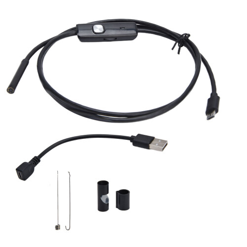 USB Endoscope Camera With Clear Shooting Functionality And Wide Application Range For Drainage Pipe Inspection Electrical Repairs