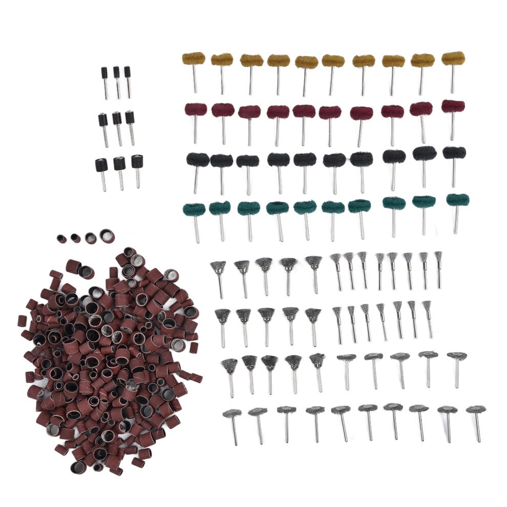 Rotary Tool Accessory Brass Wire Polishing Wheel Deburring Tool Wire Brush Wheel Metal Surface Rust Removal Fits Dremel Adjustable Shank Buffing Wheel 9180479448105